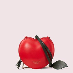 🍒Kate Spade Micro Cherry Crossbody Purse Red NWT